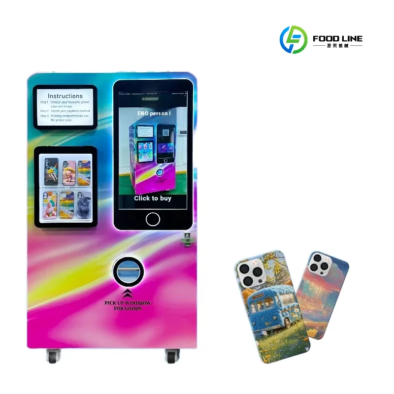 2026 New Fully Automatic Unmanned Mall Phone Case Vending Machine SDK Function 24-Hour Self-Service 22-inch Touch Customzied
