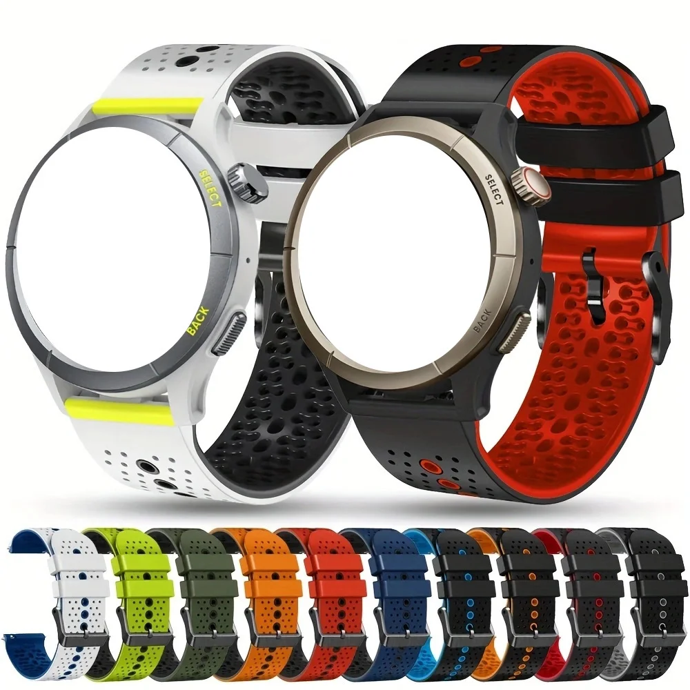 สมาร์ทนาฬิกาซิลิโคน Strap22MM สําหรับ Zeblaze Vibe7 Pro/Stratos3 2 กีฬาสําหรับ Zeblaze Btalk3 GPS Ares/3 โดยนุ่มสายรัดข้อมือ