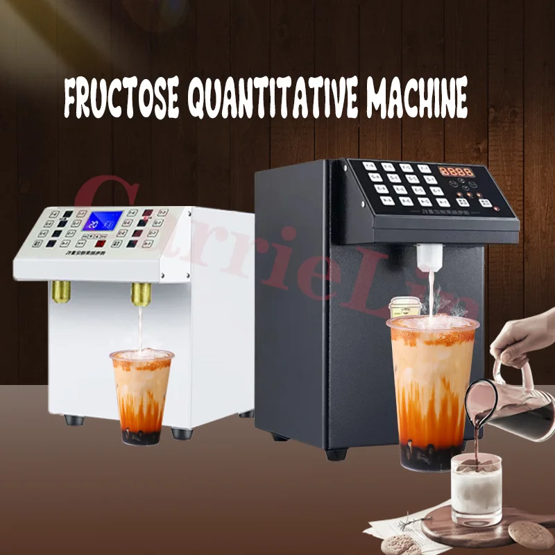 24 Quantitative Fructose Machine Automatic Fructose Syrup Dispenser Bubble Tea Shop Milk Tea Equipment Levulose 304