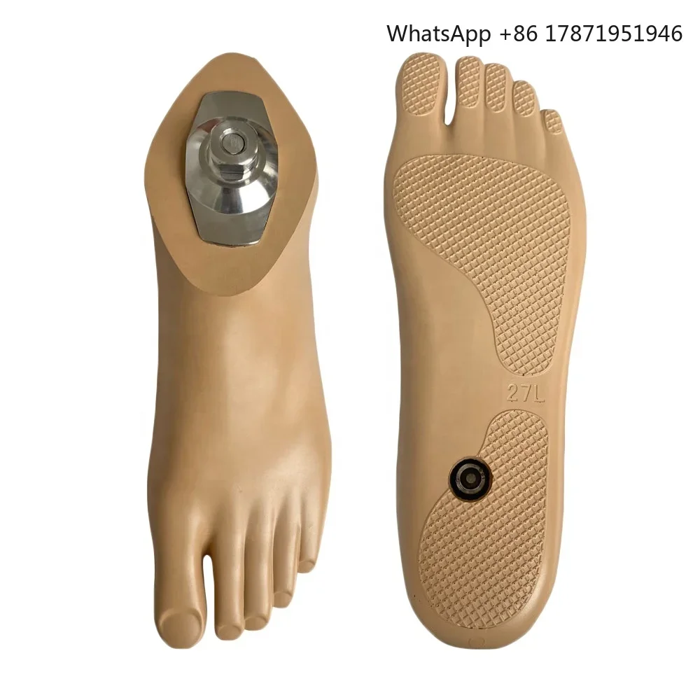 

WDF Artificial Foot Waterproof and Non-slip Plastic Core Prosthetic Feet