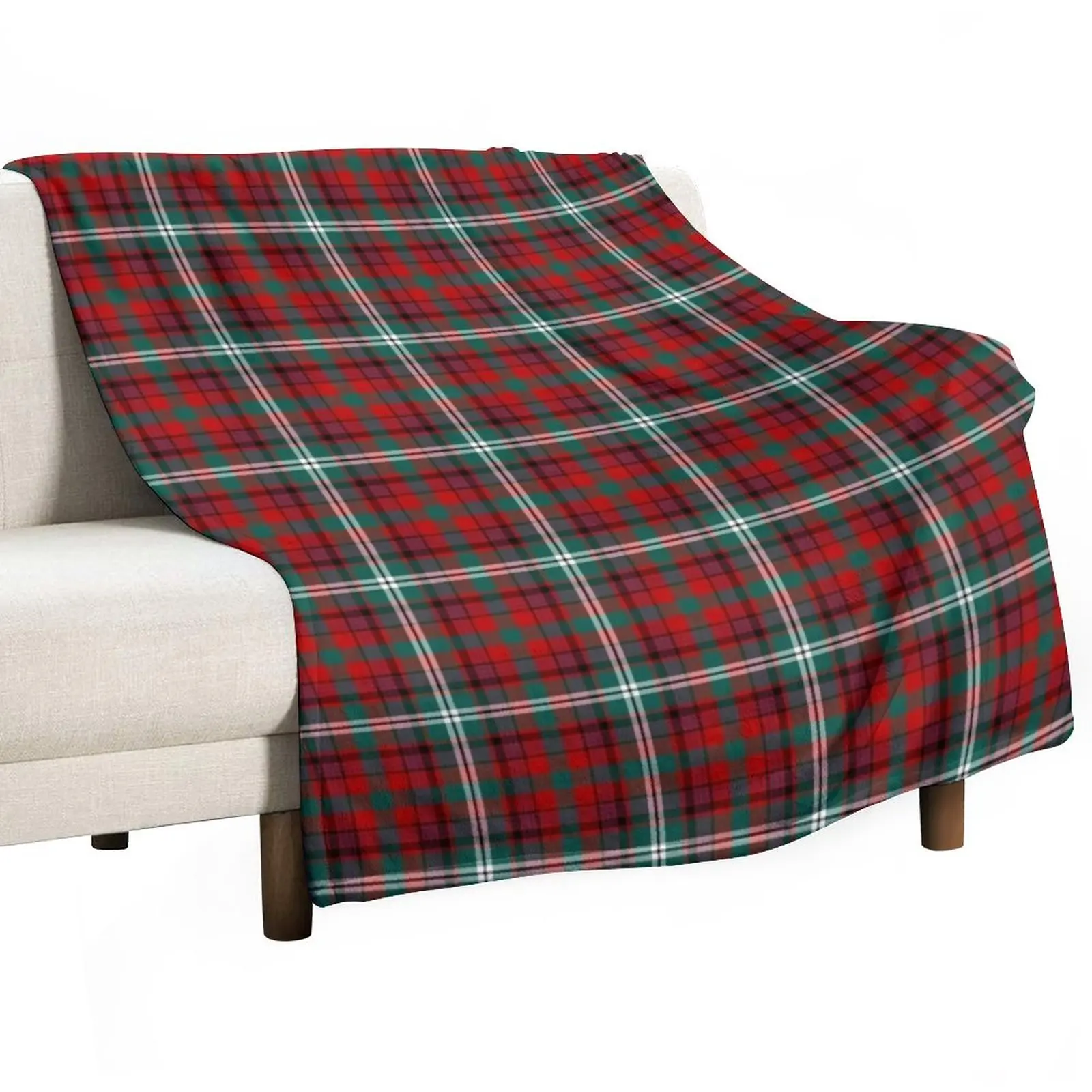 

Maguire Tartan Pattern Red Irish Plaid Throw Blanket Blanket For Baby Hairy Blanket