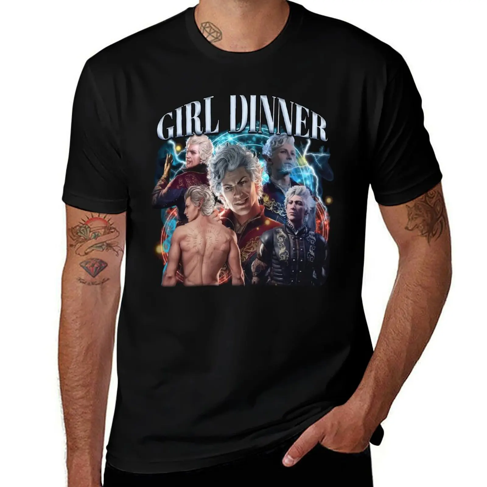 

Astarion Girl Dinner T-Shirt t shirt for man t shirt for man 100 percent cotton
