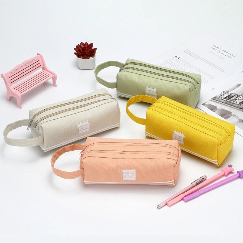 Super Large Capacity Pencil Case School Pen Case Supplies Pencils Pouch Stationery Back To School Presented