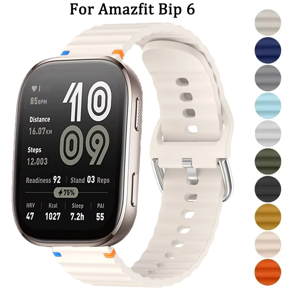 �y�Z�[�����zAmazfit Bip 6 �p�V���R���u���X���b�g Amazfit Balance/BIP 5 Unity �X�g���b�v 49mm BIP5 46mm �o���h 22mm Amazfit Balance �p