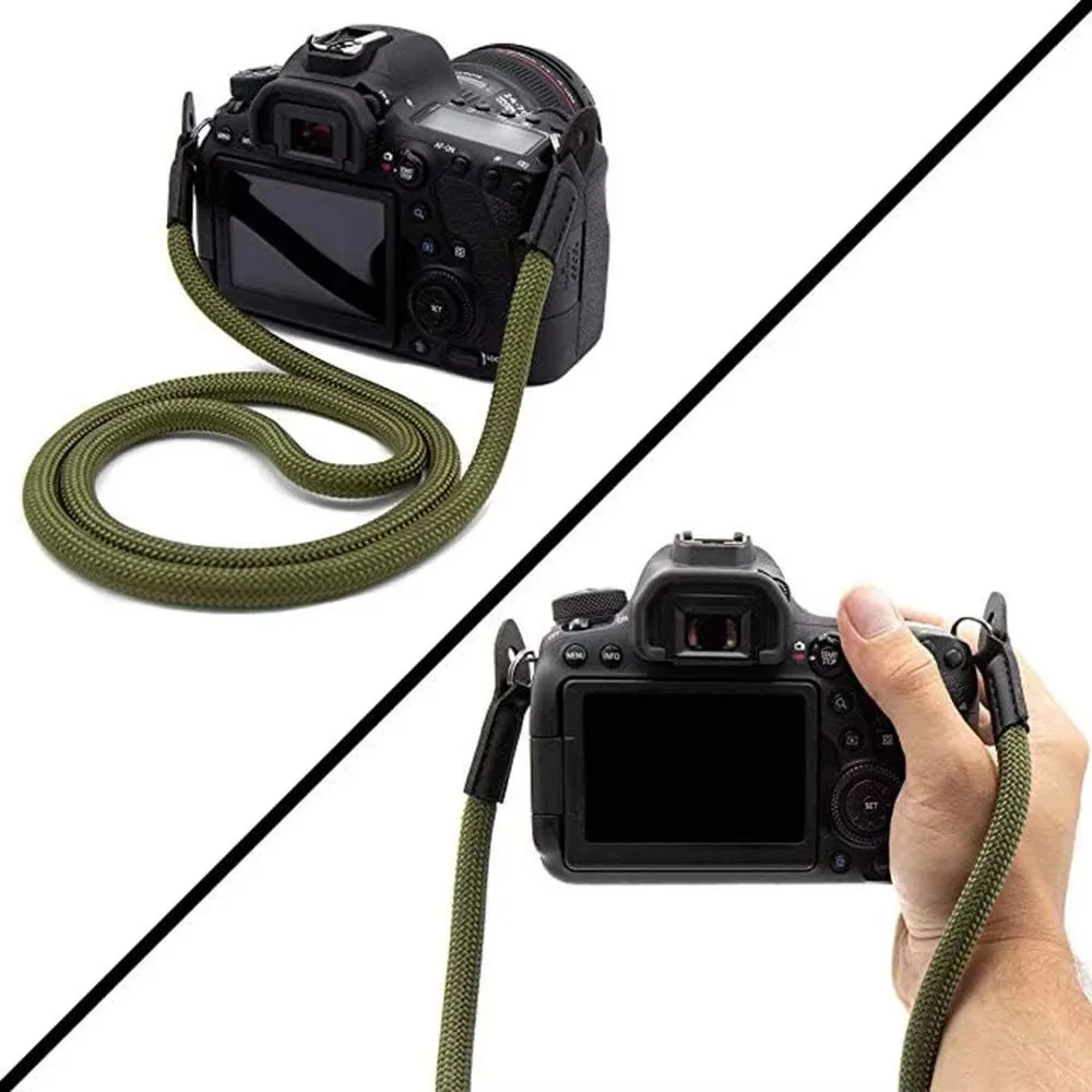 Nylon Camera Shoulder Strap Adjustable Lanyard Security For DSLR SLR Nikon Panasonic Leica Fujifilm Durable Camera Neck Strap