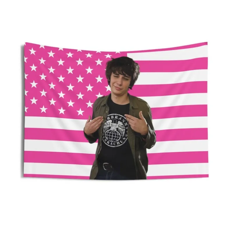 Rodrick Rules Wandteppiche, Devon Bostick Flag, Rodrick Heffley Wandteppiche für den Innenbereich