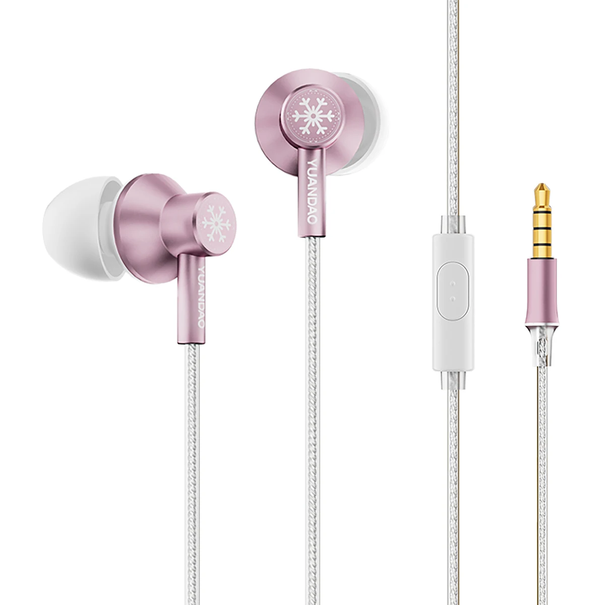 NICEHCK StringSnow 인이어 이어폰 10mm 큰 사이즈 다이나믹 드라이버3.5mm/Type-C 플러그 HiFi 유선 HD 마이크폰 뮤직 스포츠 게이밍 IEM