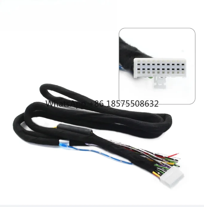 ISUDAR автоматический усилитель DSP, кабель питания для VW/TOYOTA/HONDA/Mazda/Nissan/Ford/Audi/BMW/Peugeot, стерео цифровой звуковой плеер, вилка