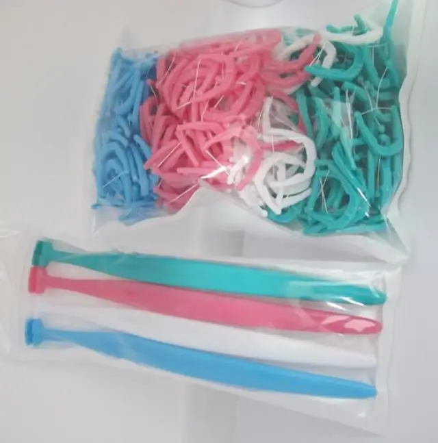 

3 комплекта, многоразовые палочки для чистки полости рта, зубные палочки для стоматолога, инструменты для гигиены полости рта