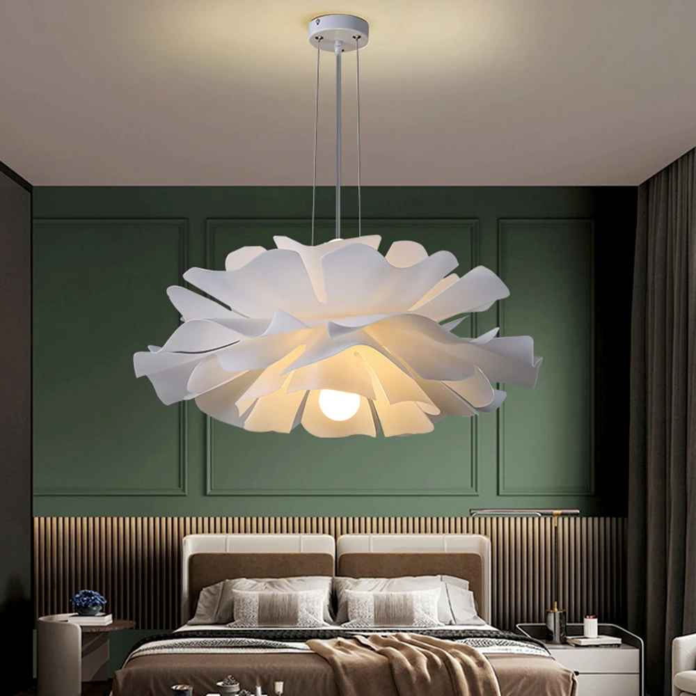 

Fashion Petal Pendant Light Modern Living Dining Room Ceiling Light Creative E27 Interior Decorative Lighting Fixtures