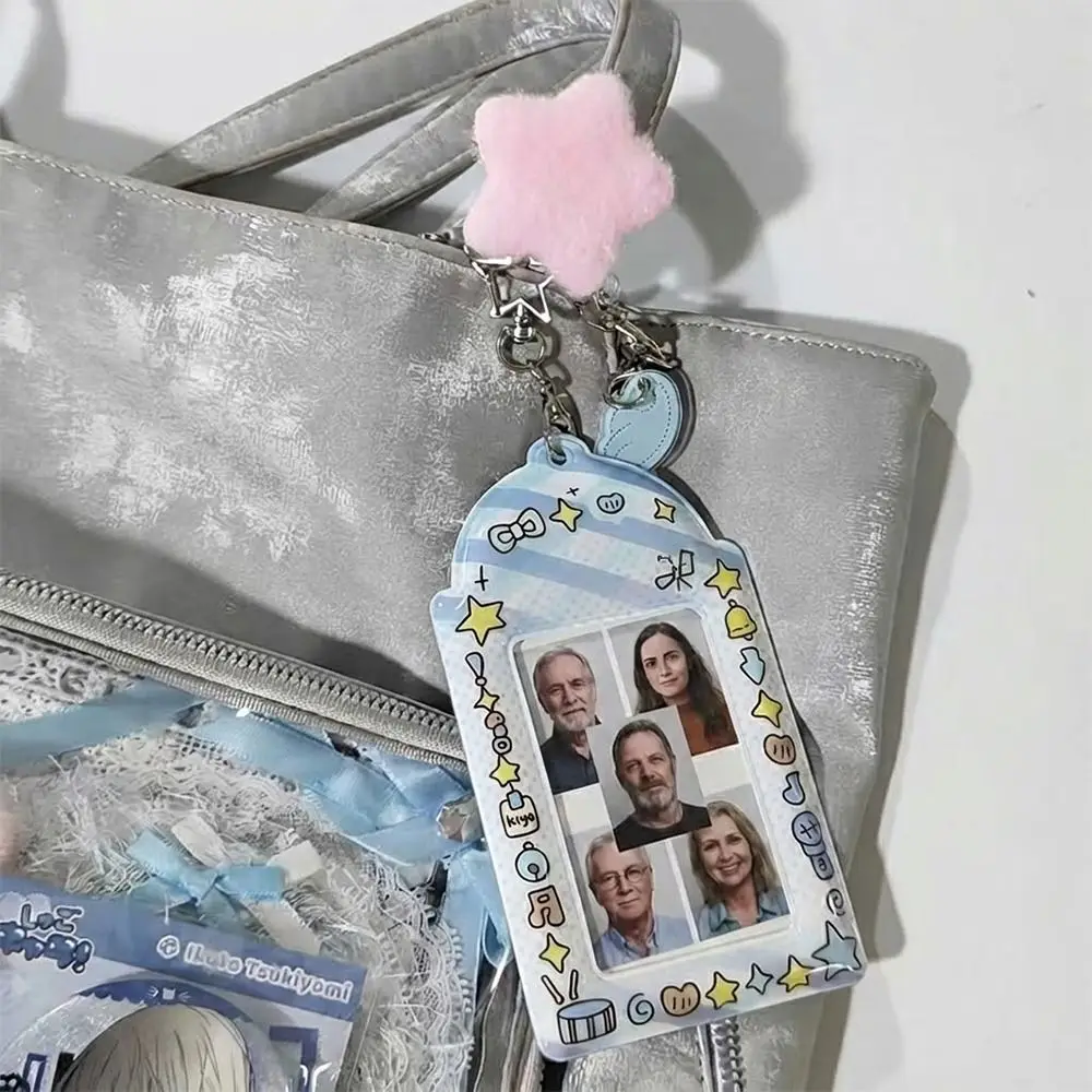 1pc Durable Transparent Bag Hanging Expansion Buckle with Double D-Rings Decorative Bag Strap Clip Bag Strap Hanger Women Girls