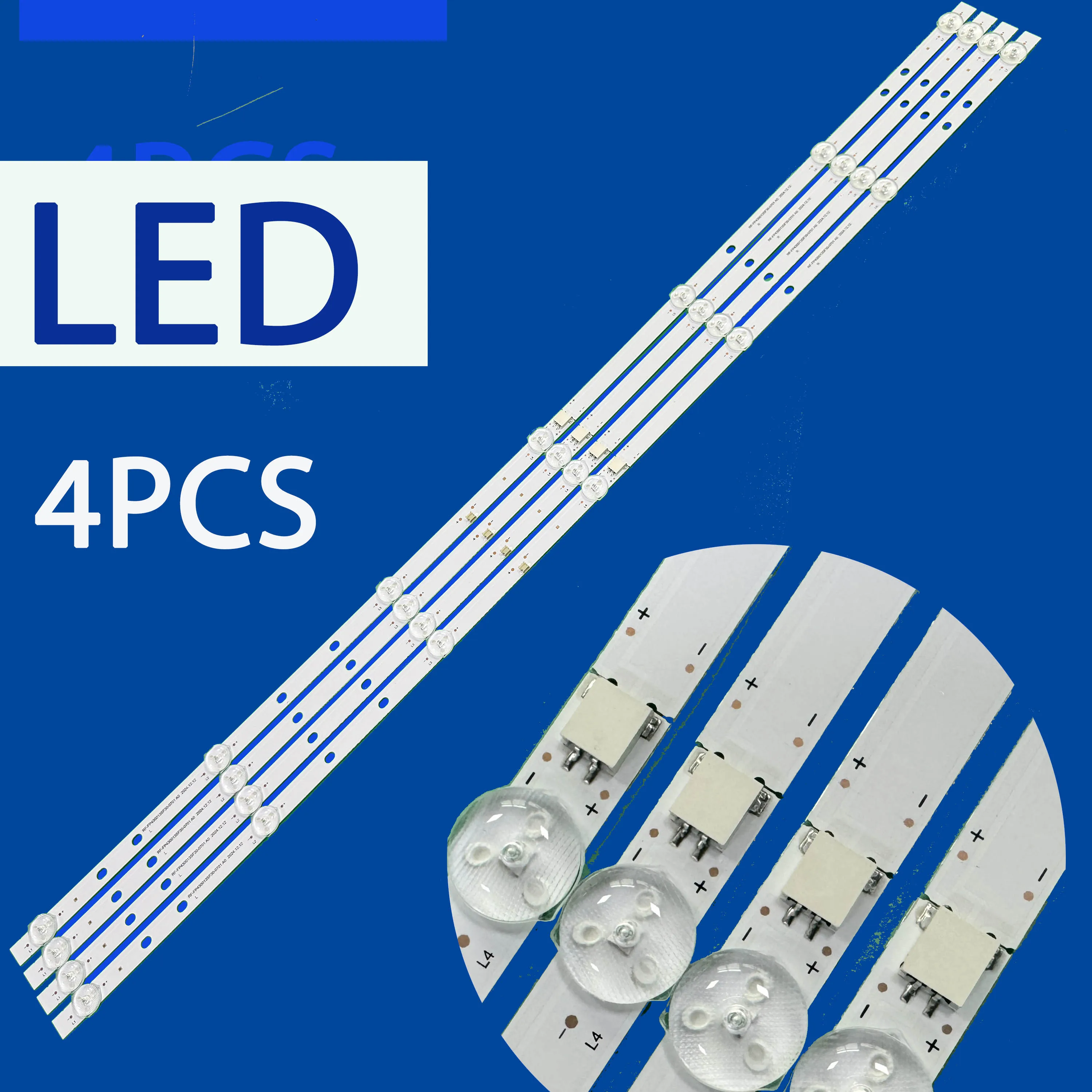 

Светодиодная лента RF-FP430012SF30-0701 для L43M6-6ARG L43M7-EARU L43M8-AFRU L43M7-EA 70401-01395 2B36577