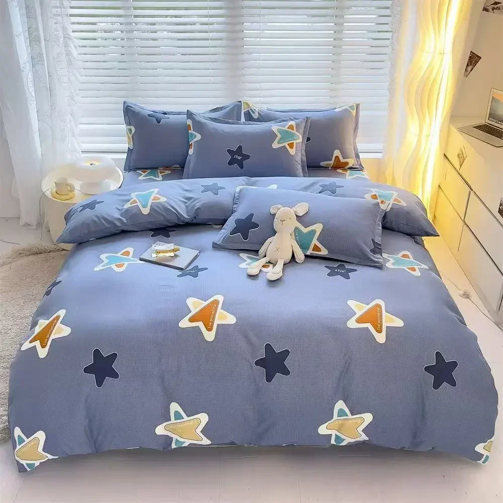 Hotel Bed Sheets Beautiful Pattern Quilt Cover Single Piece Quilt Cover Quilt Shell Double Dormitory Student Single Bedding