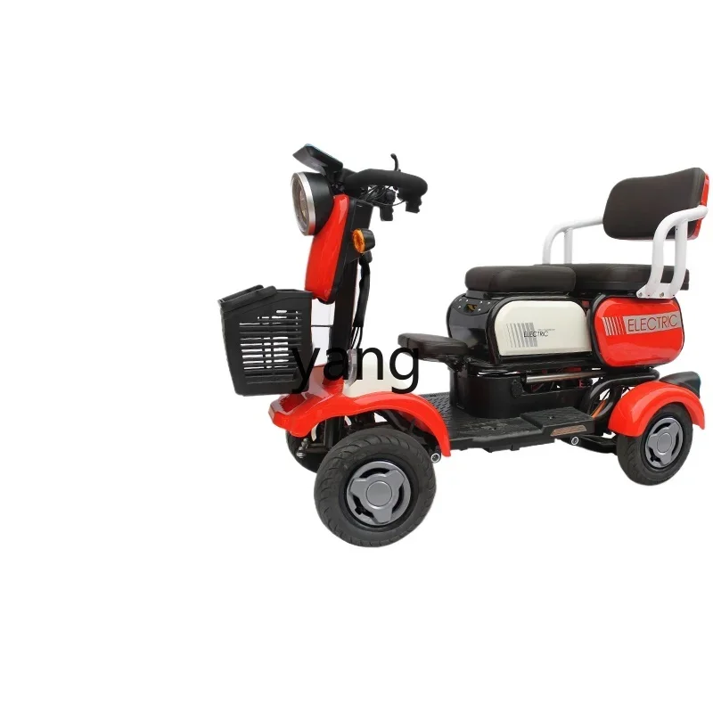 

CX electric four-wheeled elderly scooter battery car