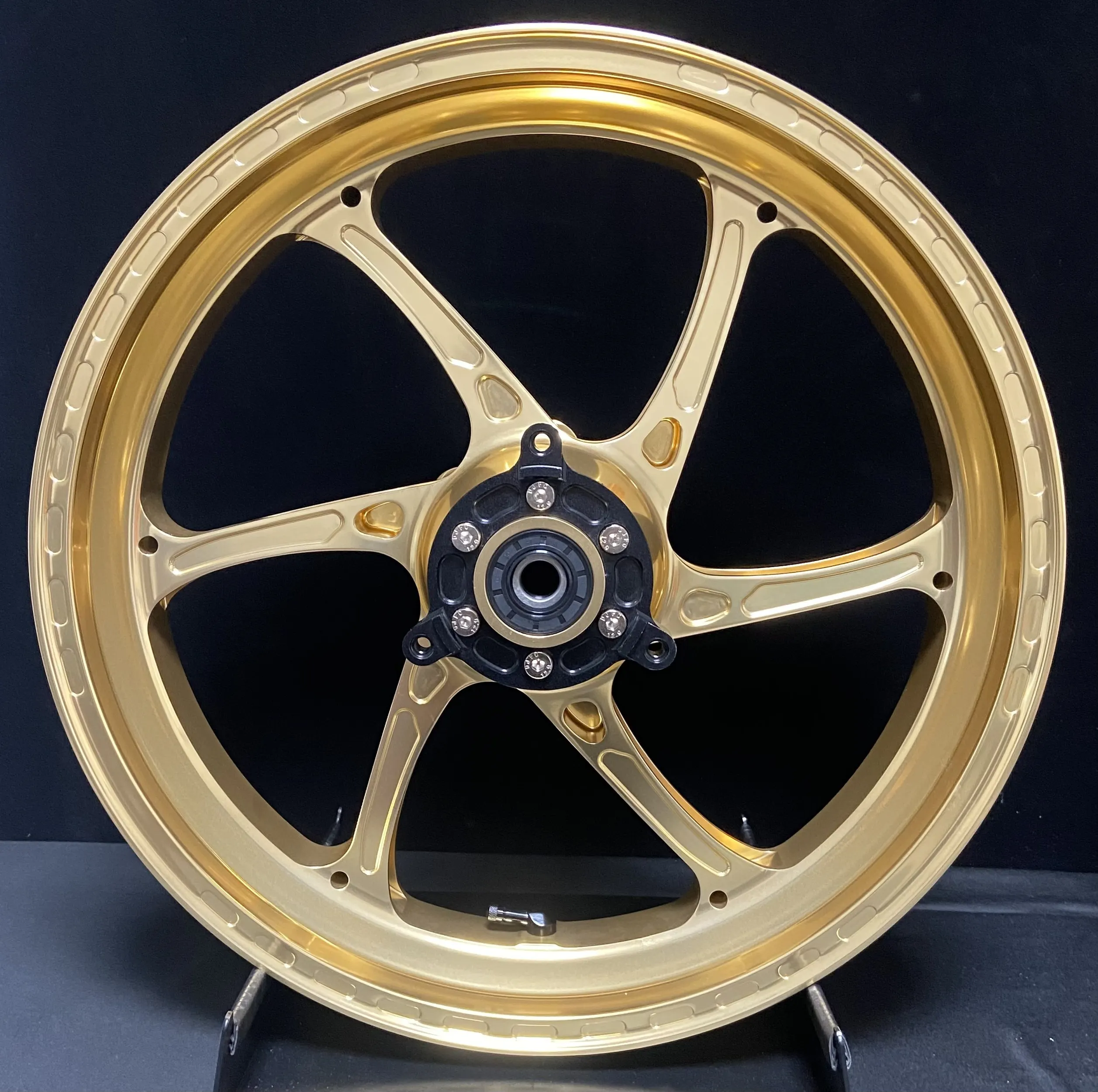 Forged for Kawasaki Ninja 400 Modified Forged Wheel Hubs CNC Machined Alloy Racing Wheels China Supplier Lightweight Scooter Hub