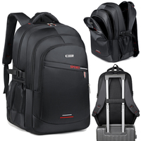 5-layer men's backpack - durable, waterproof, multifunctional design, with bottle strap - perfect for outdoor activities, busine