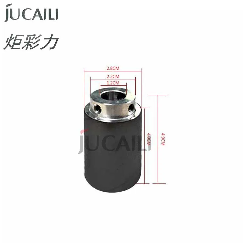 Jucaili Printer Metal Pinch Roller Grid Gear Roller for Infinity Challenger Phaeton Allwin Paper Roller Media Step Pulley Roller