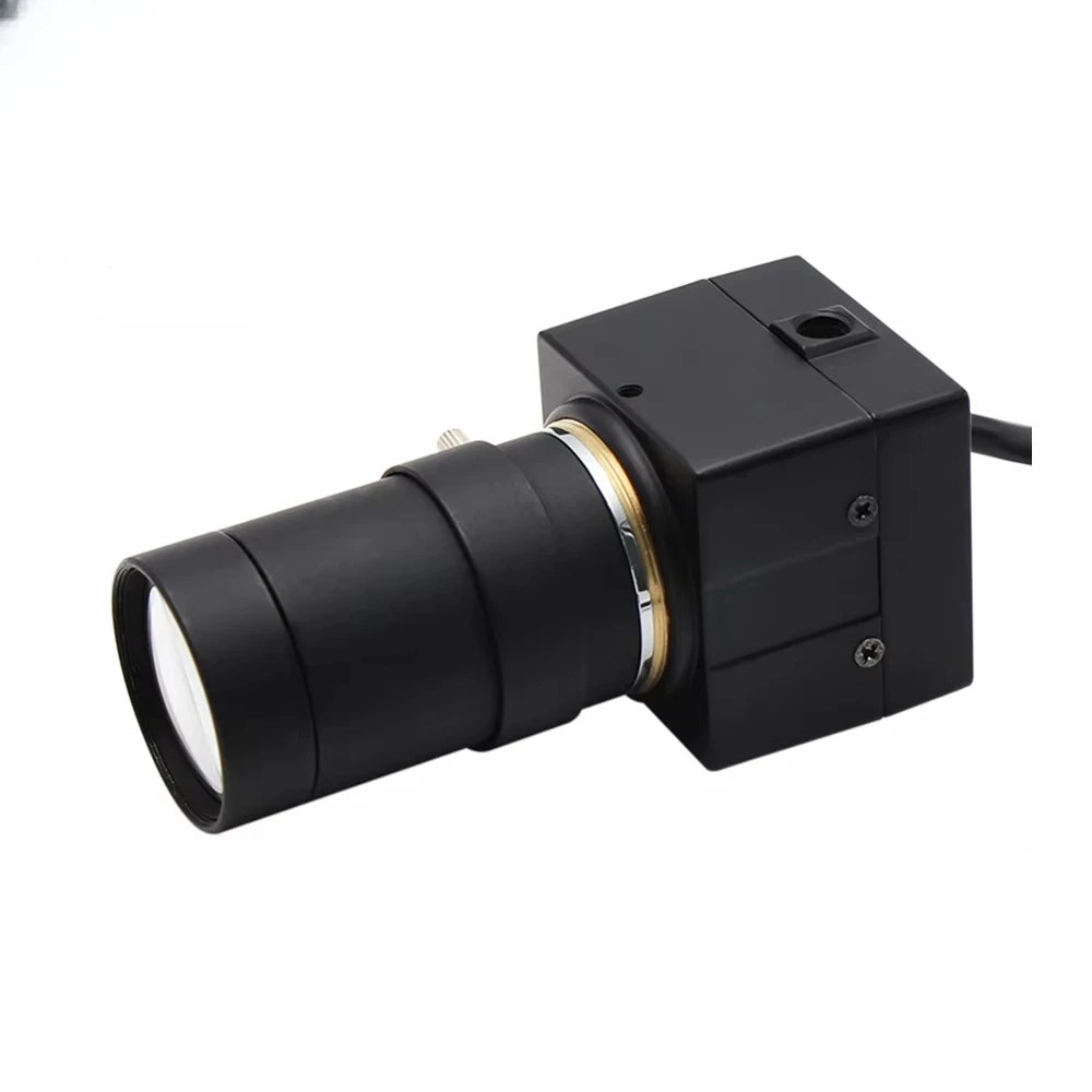 

High Resolution UHD 4K USB Camera 16MP 4656x3496 CS 5-50mm Manual Varifocal Lens CMOS Sensor Intelligent Machine 38*38mm