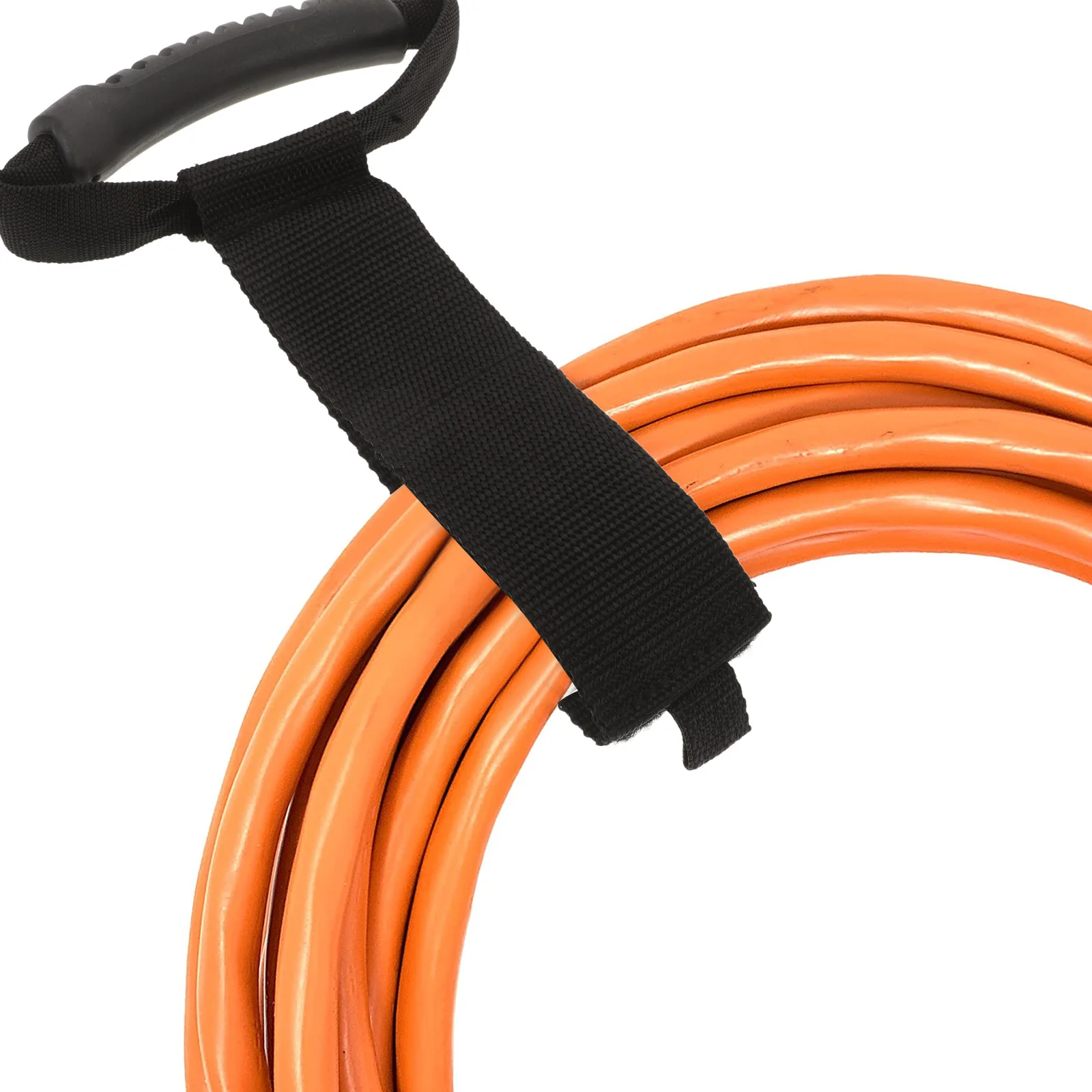 

2pcs Heavy Duty Gravity Storage Straps Garden Hose Organizer Extension Cord Holder Elastic Water Hose Hanger Coiling Strap Pool