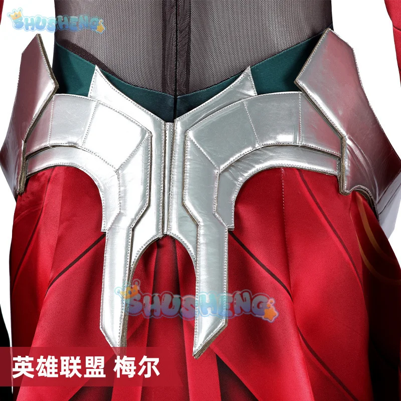 أزياء جامعة الأساطير LOL Mel التأثيرية أزياء الهالوين كرنفال حفلة عيد الميلاد لعب الأدوار ملابس الملابس للنساء