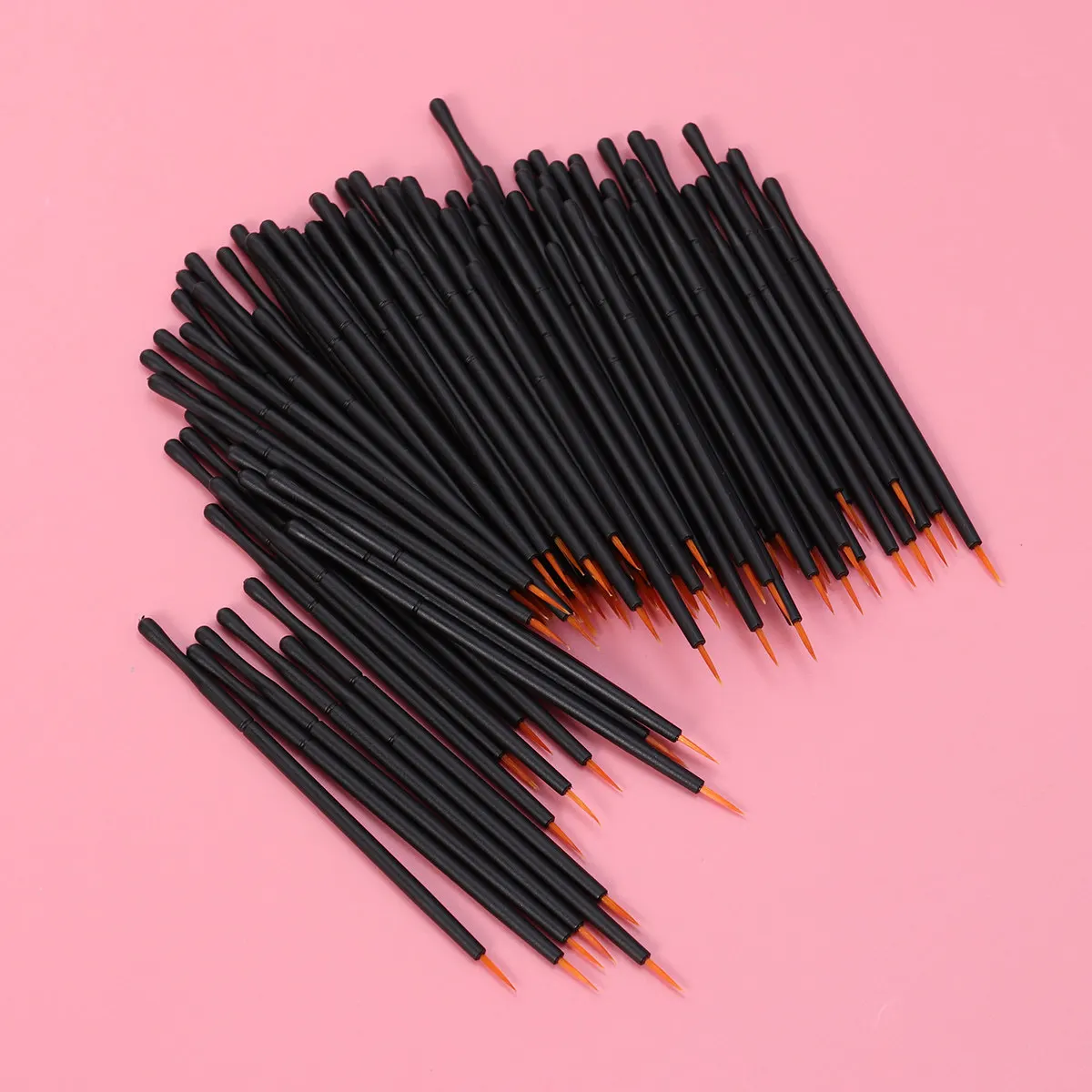 100Pcs Eyeliner Brush Disposable Controlled Application Clear Eye Outline Safe Hygienic Lightweight Travel Friendly view 5