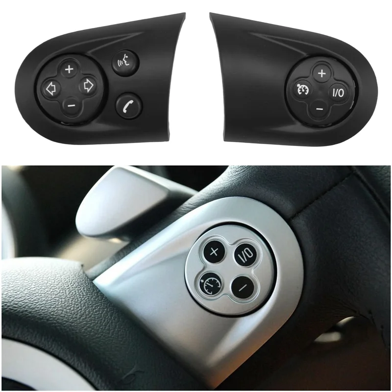 AUTO Volante Multifunzione Interruttore di Controllo Della Copertura 2X Set Per MINI Cooper R55 R56 R57 R58 R59 R60 R61 Modelli