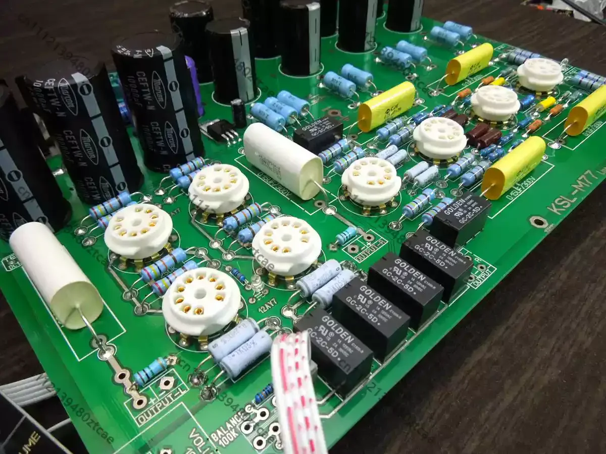 A26D M77 Tube Preamp MM Phono DIY Kit Full Schematic No Tube Stereo Audio Assembly Parts