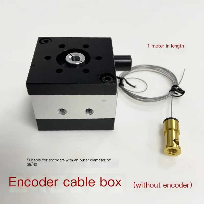 1 قطعة جهاز تشفير سحب الأسلاك، صندوق سلكي، صندوق قياس مسافة الإزاحة التناظرية بطول 1 متر، مسطرة إلكترونية #1