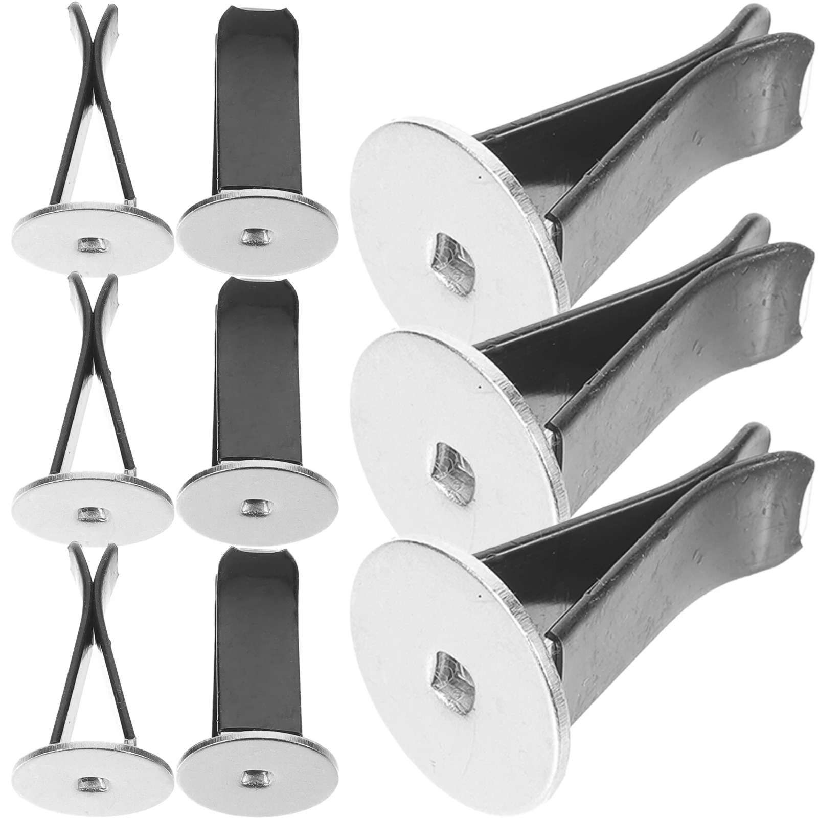 20 قطعة مشبك تنفيس السيارة معطّر الهواء مشبك رائحة معدني قابل لإعادة الاستخدام للسيارة والمنزل والمكتب قوة لقط قوية سطح أملس