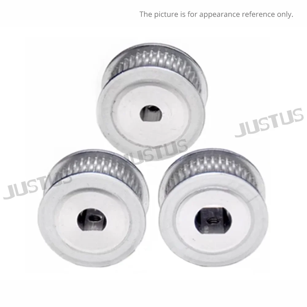 40T/50T/52T/60T MXL タイミングプーリー同期ホイール D 穴 5x4.5/6x5/6x5.5/8x7/8x7.5/10x9mm ピッチ 2.032mm