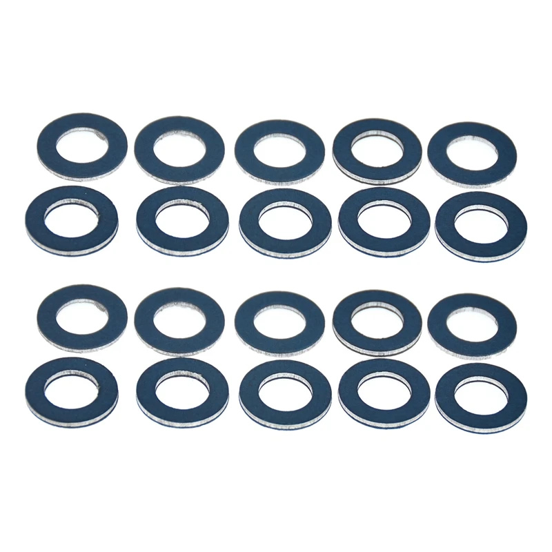 

20Pcs 90430-12031 Car Oil Drain Sump Plug Washers Gasket 12Mm Hole For Toyota Lexus 9043012031