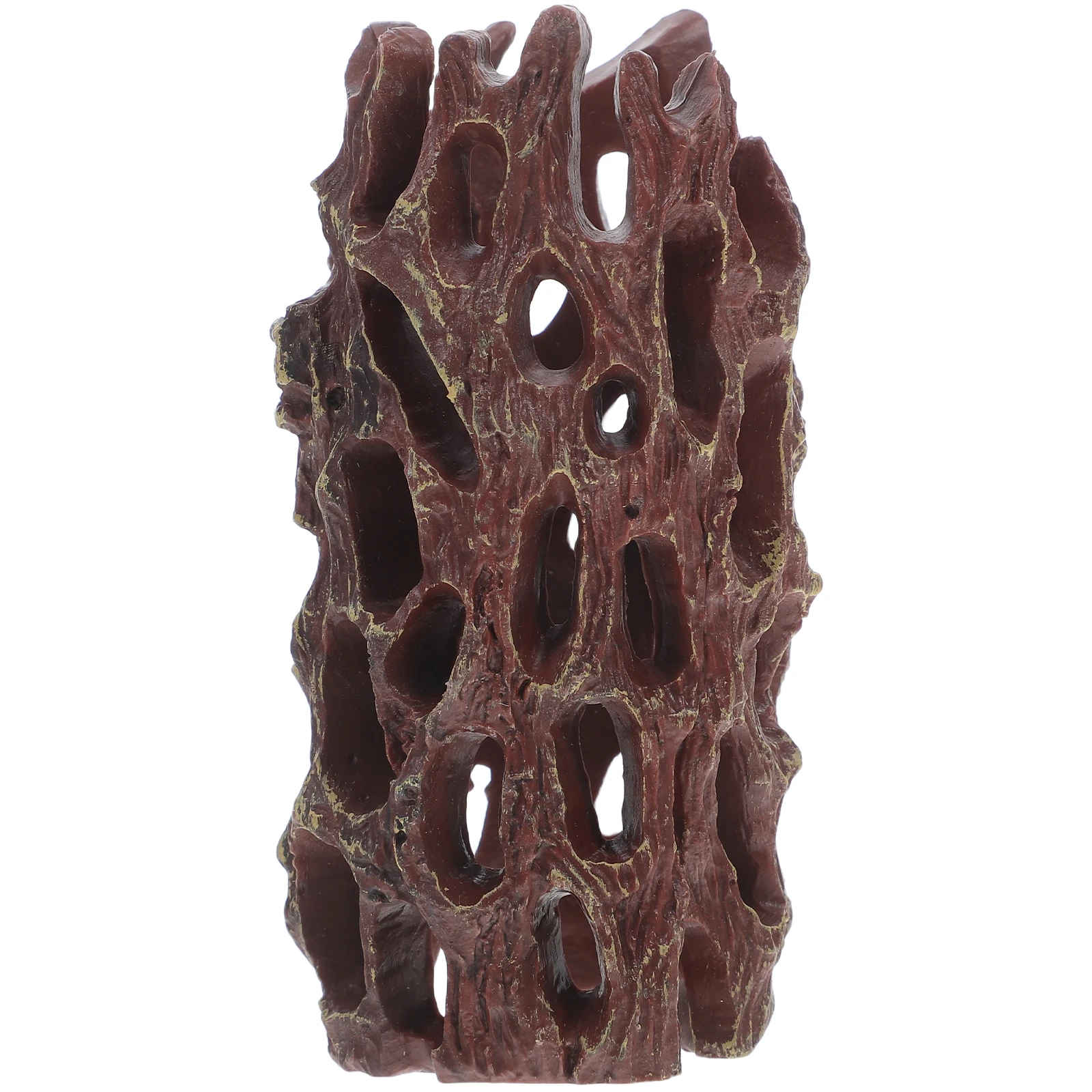 

Fish Shrimp Hideout House Aquarium Tank Decorations PVC Spawn Cave Animal Reptile Shelter Vivid Small Hiding Place Resin