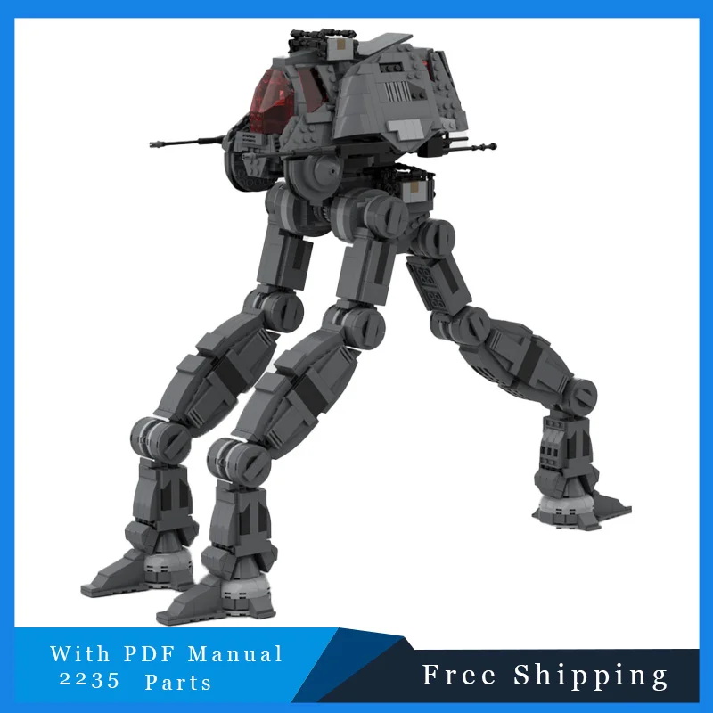 

2235 PCS Star Battle Series Creative Cool Armor Walking Machine Building Block Model DIY Assembly Display Toy Kid Birthday Gifts