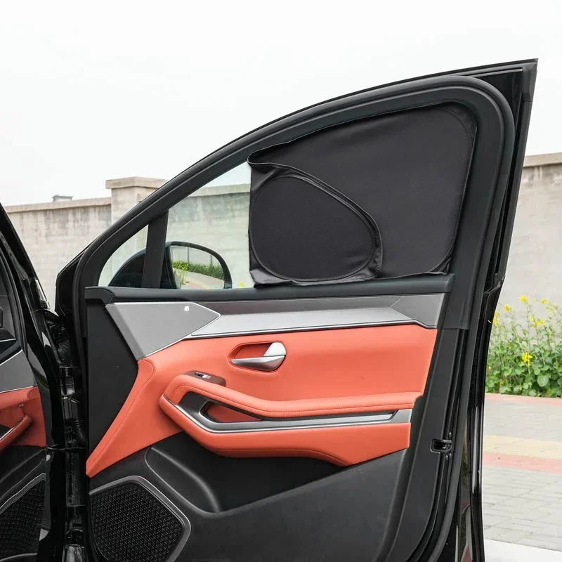 

Car Anti-UV Heat Insulation Black Windows Privacy Sunshade For BYD TANG L 2025-Present Auto Protect Cover Interior Accessory