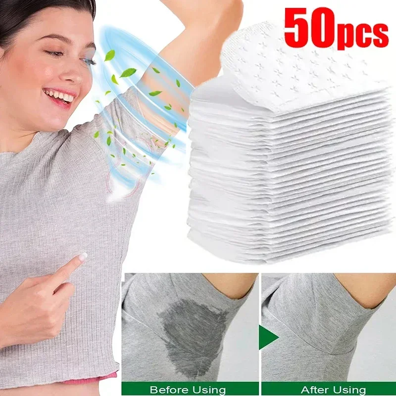 Unisex Underarm Sweat Pads Summer Underarm Pads Underarm Antiperspirant Patch Sweat Breathable Absorbent Pad Personal Care