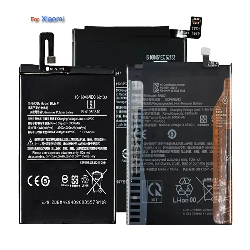 6600mAh BM60 BM61 BM62 BN60 Battery For Xiaomi miPad 1 2 3 4 MEC91 Bateria mi Tab 1 2 3 4 +Tracking Number