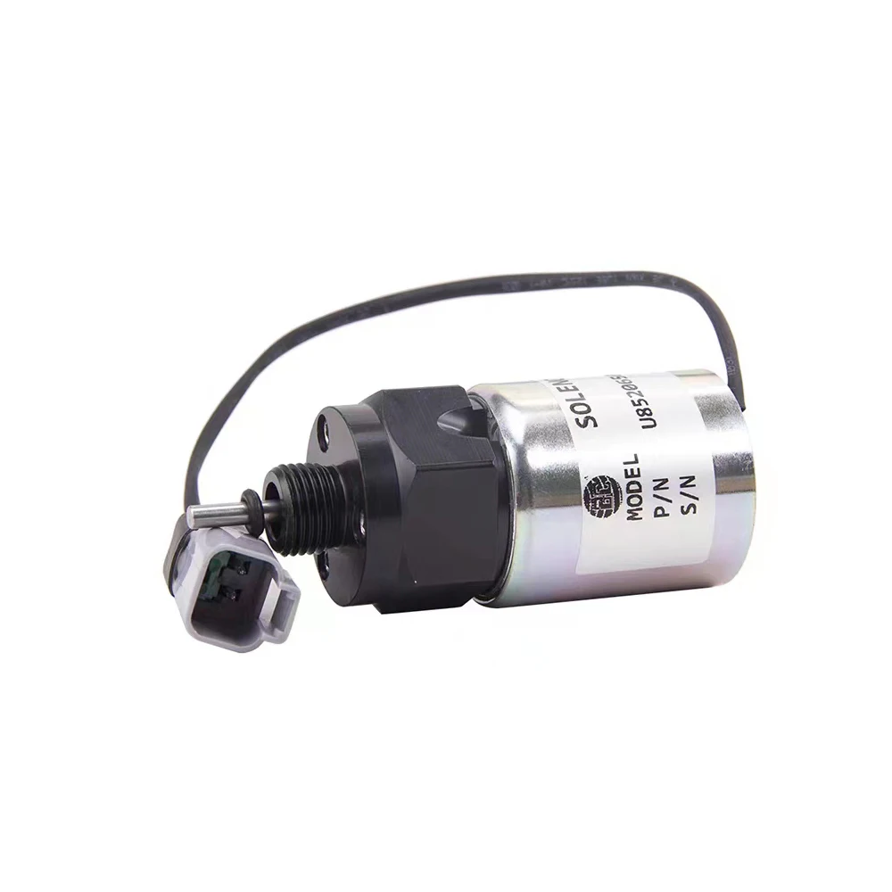 

U85206500 12V Diesel Generator Engine Throttle solenoid Valve Flameout Switch For Perkins 400 Series 403D-15 404D-22 404D-22T