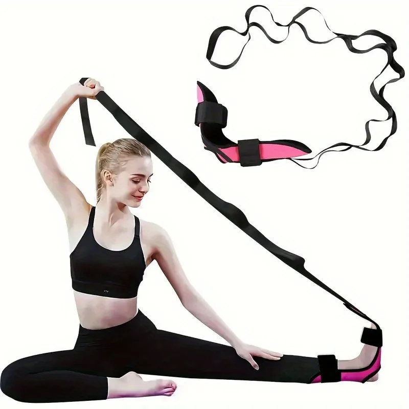 Yoga Leg Stretching Band Flexibility Stretching Band Rehabilitation Fitness Band Plantar Fasciitis Training Belt Foot Care