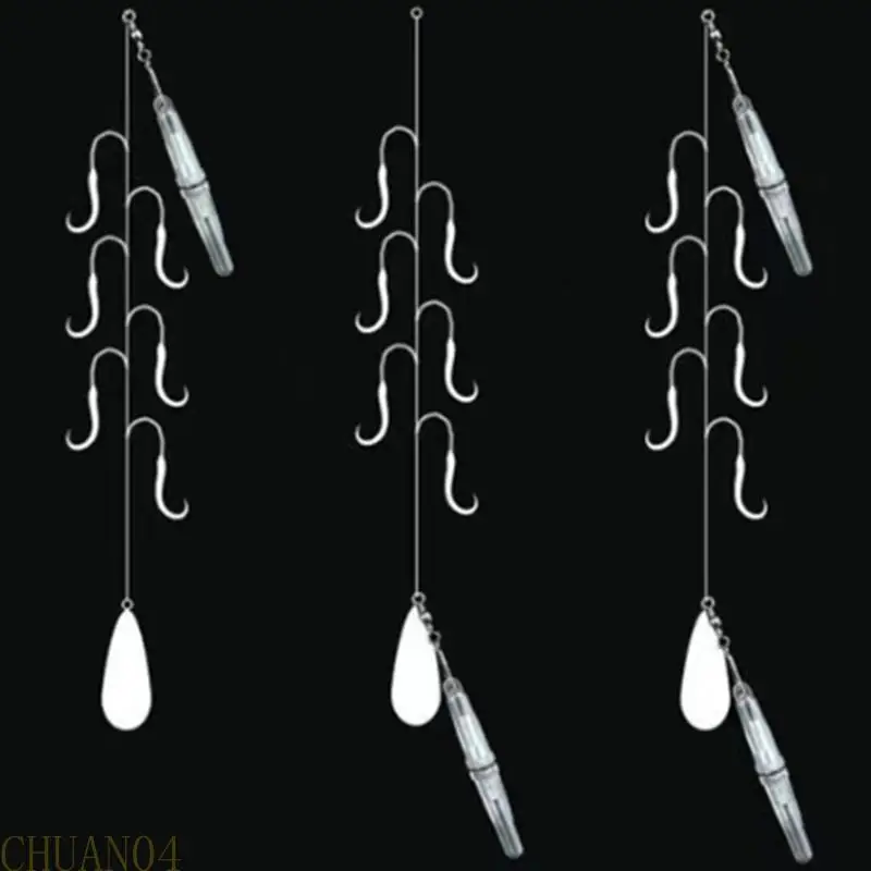 

A1A2 8Pcs Luminously Light Glow Stick Ocean Fishing Light Stick Deep Drops Underwater Sea Fishing Light Fishing Accessories