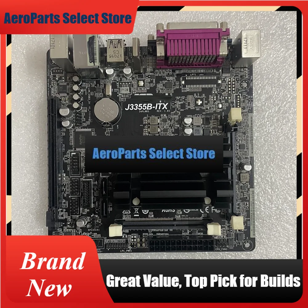 AeroPartsDDR3L MINI-ITX Motherboard J3355B-ITX