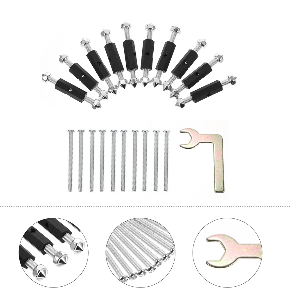 2 مجموعات دائم كاسيت إصلاح جهاز الدقة كاسيت مسامير جدار لوحة صندوق وصلات دعم قضيب صندوق كهربائي إصلاح رافعة