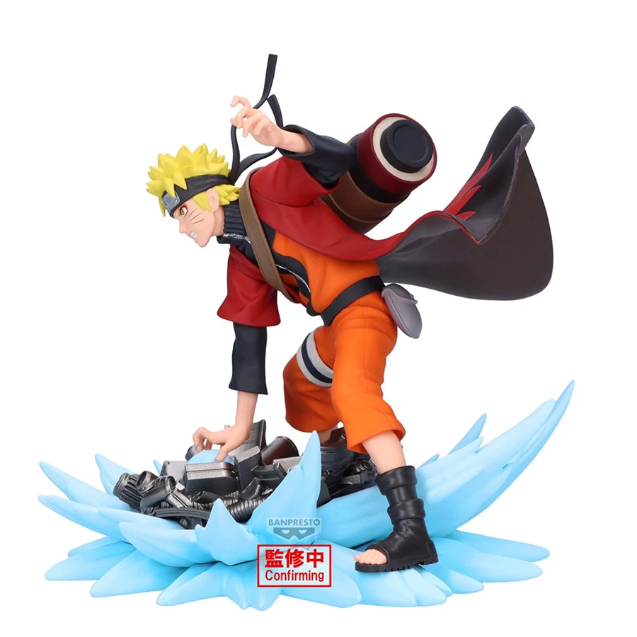 Oryginalne figurki Banpresto Naruto Anime niezapomniana Saga specjalne Naruto pcv figurki 120mm figurki zabawki-modele do kolekcjonowania