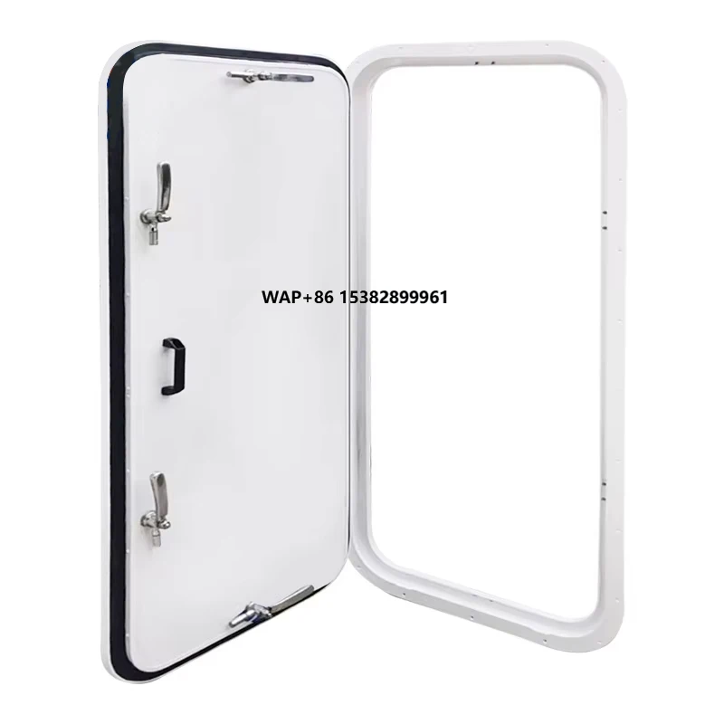 Genuine Marine Customized Marine Hardware Boat Part Accessories Fitting Watertight Hatch Aluminum Boat Door Cover