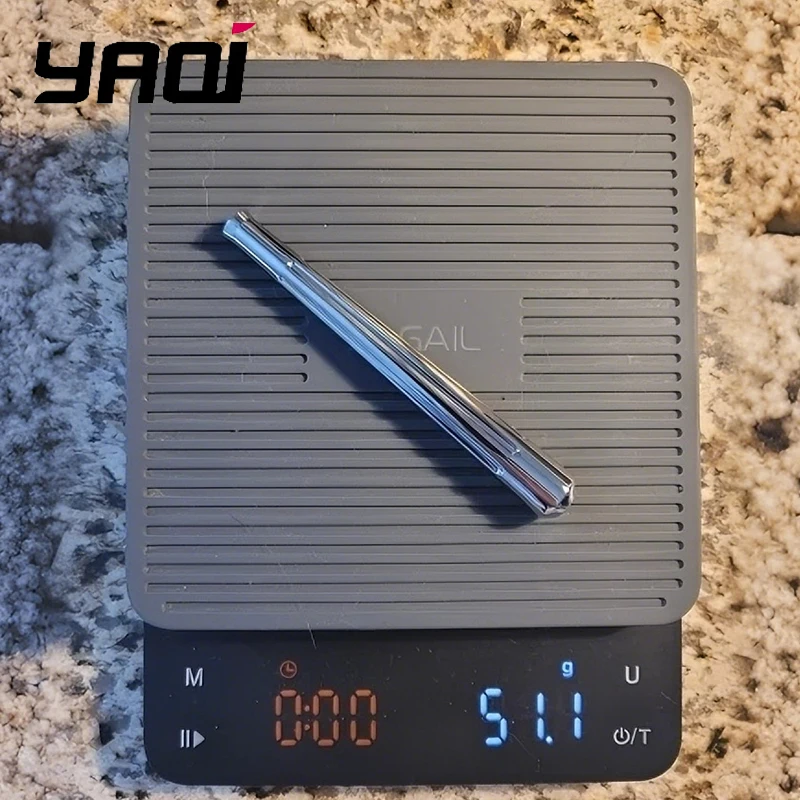 

2026 Globe Trotter Chrome Color Brass Yaqi Safety Razor Handle 95mm Length 7.5-12mm Diameter for Grooming And Shaving