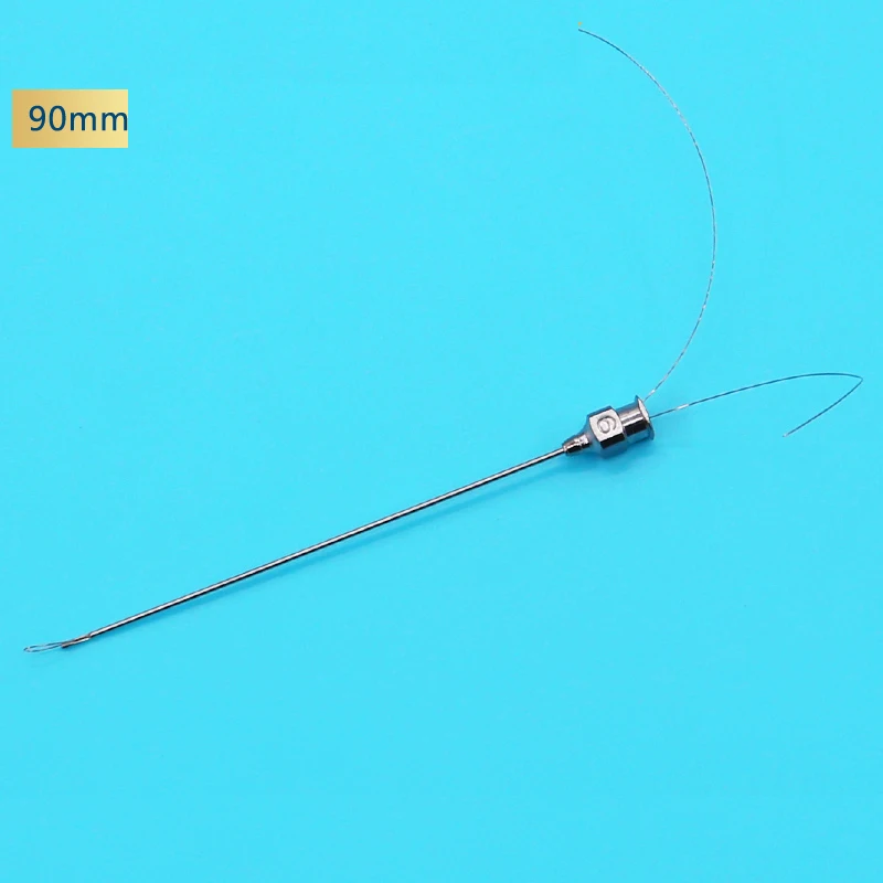 Ophthalmic microsurgical instruments - Memory guide wire lacrimal duct probe - Traction probe - Traction guide wire laser probe