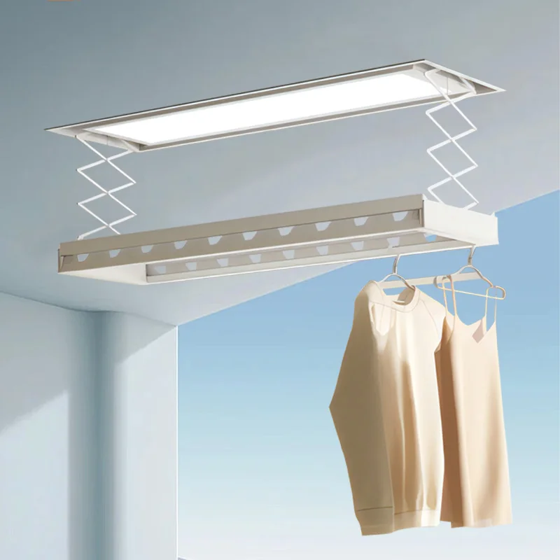 

Smart Drying Rack With Electric Clothes Drying Rack And Reliable Lighting Feature For Smart Home Solutions