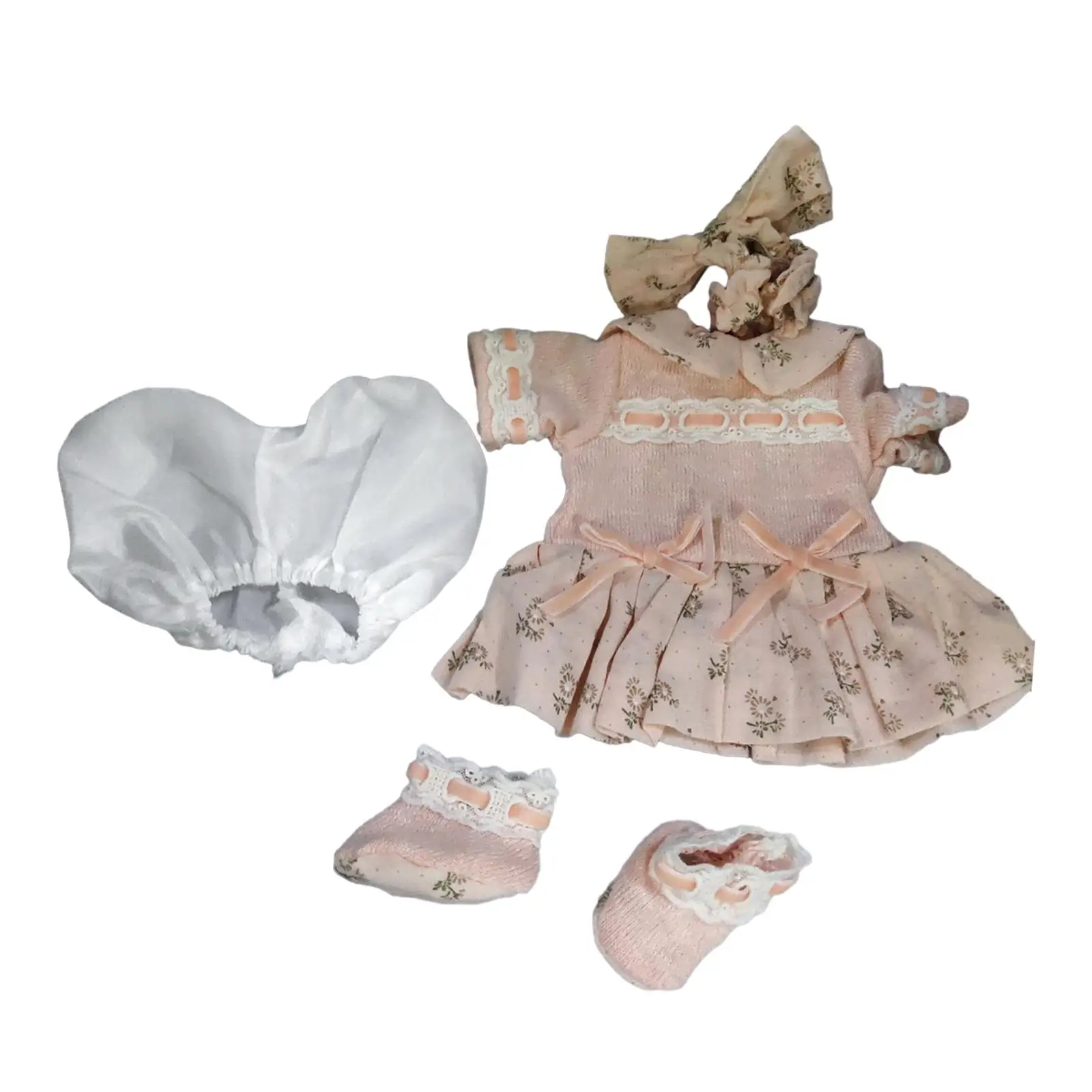 

Комплект одежды из 5 предметов, аксессуары для кукол-девочек 16-17 дюймов