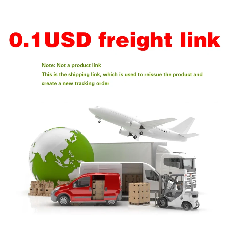 

0.1USD freight link Shipping link to reissue products and create new tracked orders