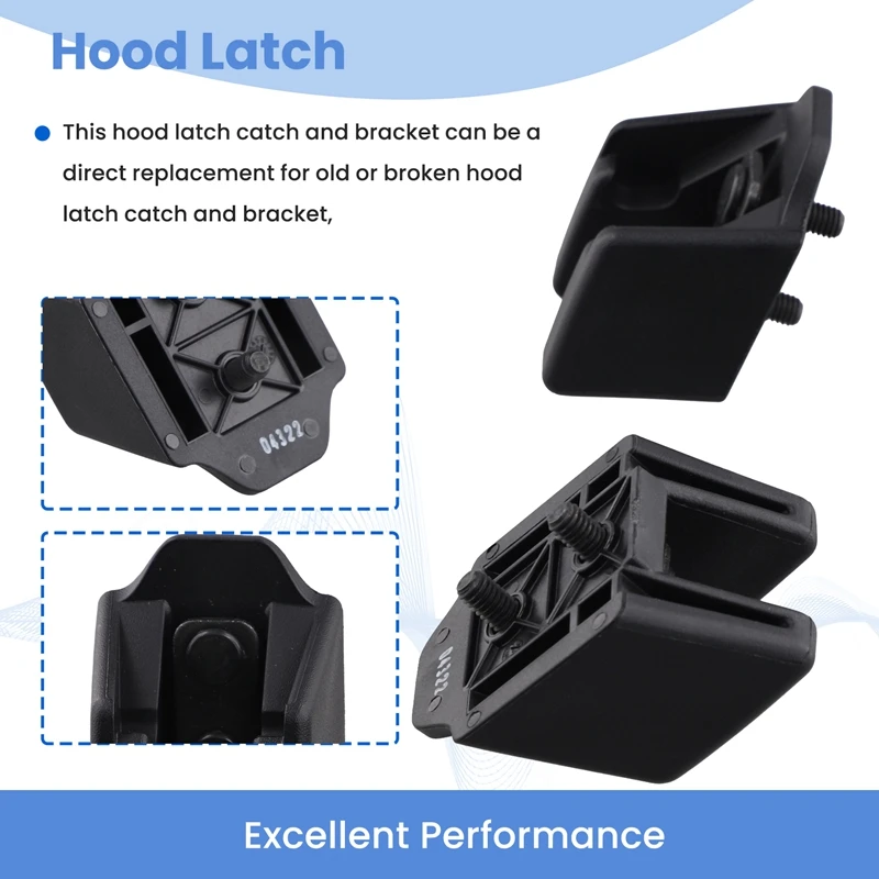 Hood Latch Hood Lock Catch Hood Latches Catch For Jeep Wrangler TJ 1997-2006 55395652AC