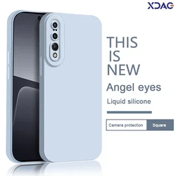 Original Phone Case for Huawei P20 Pro Lite 2019 P20Pro Soft Liquid Silicone Angel Eyes Luxury Back Cover Housing Funda Carcasas